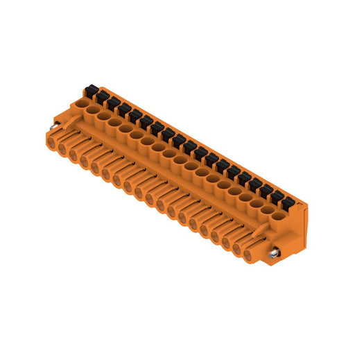 Weidmüller - Kabelsteckverbinder für Leiterplattensteckverbinder Verbinder 5.08mm BLF 5.08H#1002260000 − 12 Stück
