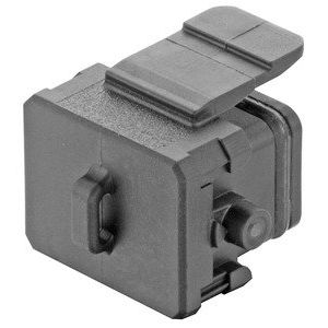Harting - Schutzkappe für Industriesteckverbinder Abdeckkappe Stifteinsatz 09100005400 − 10 Stück