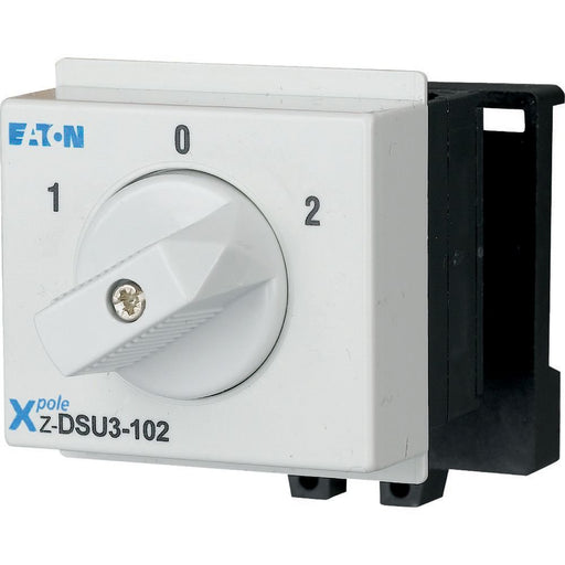 Eaton - Schalter für Reiheneinbau Drehschalter Z-DSU3-102 3p, UM, 1 -0 - 2