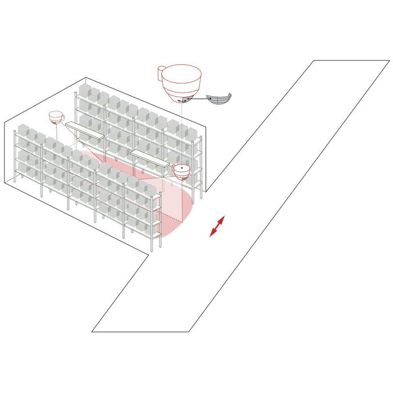 BEG Brück Electronic - Bussystem-Bewegungsmelder Präsenzmelder PD4-DALI-LINK-GH-AP DALI-LINK