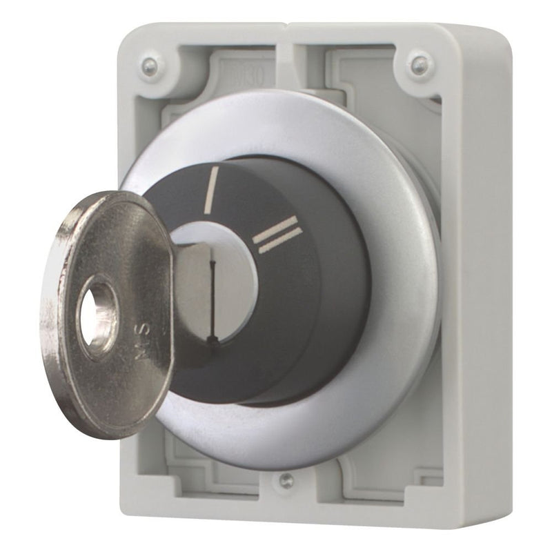 Eaton - Frontelement für Wahlschalter Schlüsseltaste Flat Front M30C-FWRS-X95 rastend 2 Stellungen