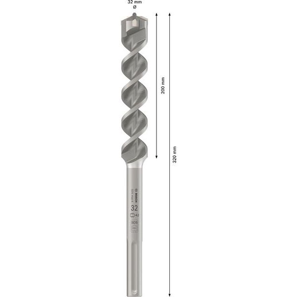 Bosch - Bohrer PRO SDS max-4 2608685874 Hammerbohrer 32 x