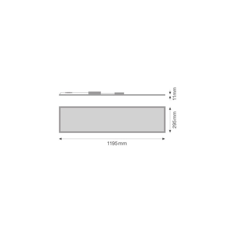 Ledvance - Decken-/Wandleuchte LED-Panel HCL BIOLUXPL1200S37WTWZB TW, ZigBee