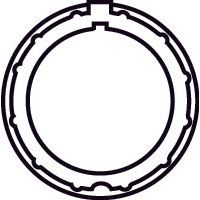 Somfy - Zubehör/Ersatzteile für Tor-/Rollladenantriebe Adapter 9420372 LT 60 100x2,0 − 1 Stück