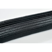 HellermannTyton - Hohlgeflechtschlauch Geflechtschlauch HEGPA6608-PA66-BK schwarz − 100 Meter