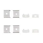 Nobile - Zubehör/Ersatzteile für Lichtschlauch/-band Ersatzkit für Alu U-Profil 5011148805 weiß − 1 Stück
