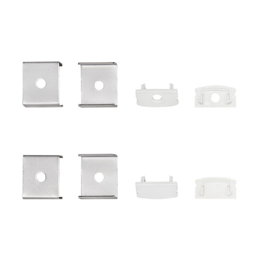 Nobile - Zubehör/Ersatzteile für Lichtschlauch/-band Ersatzkit für Alu U-Profil 5011148805 weiß − 1 Stück