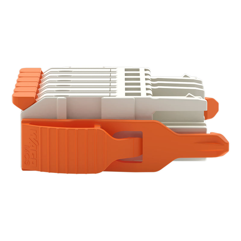 WAGO - Kabelsteckverbinder für Leiterplattensteckverbinder Federleiste 1-Leiter Hebel 2721-1106/037-000 Push-in Cage Clamp − 50 Stück