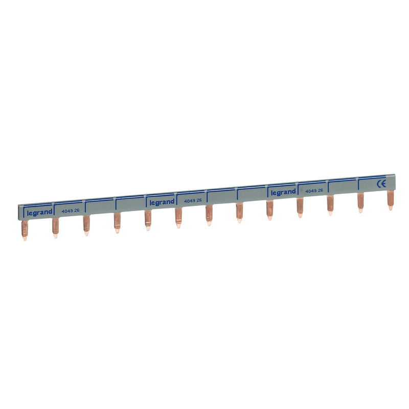 Legrand - Phasenschiene Stiftkammschiene Legrand 404926 1-polige LS-Schalter