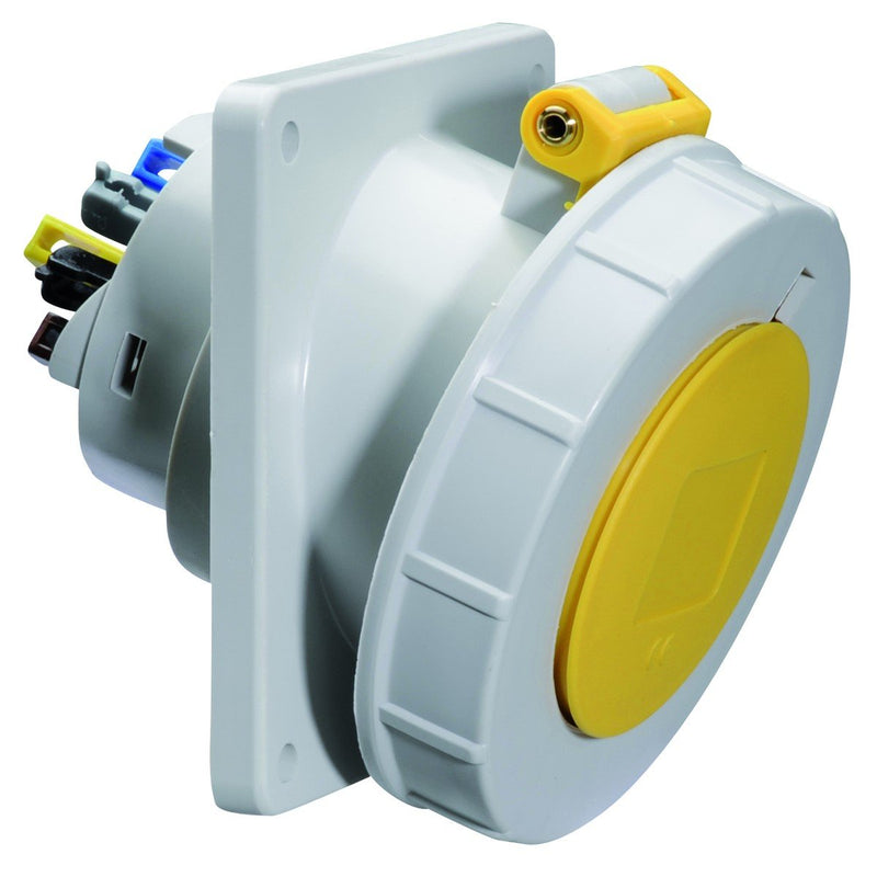 Bals Elektrotech - CEE-Anbausteckdose (IEC 60309) Anbausteckdose geneigt 32A 12852 5p 110V 4h IP67