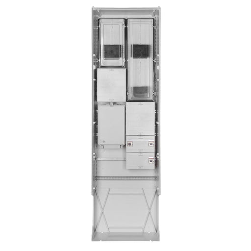 GSAB Elektrotechnik - Zähler-Komplettschrank Zähleranschlusssäule 49.00.1P31HSA Mainova 3Z-o.TSG