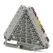 Phoenix Contact - Durchgangs-Reihenklemme Rangierverteiler PTRV 8 /VDE 0815 0,14-2,5qmm, 2-polig − 10 Stück