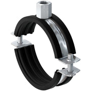 Fischer Deutschl - Zweiteiliger Bügel, rund Rohrschelle FRS 12-15 M8/M10 − 100 Stück