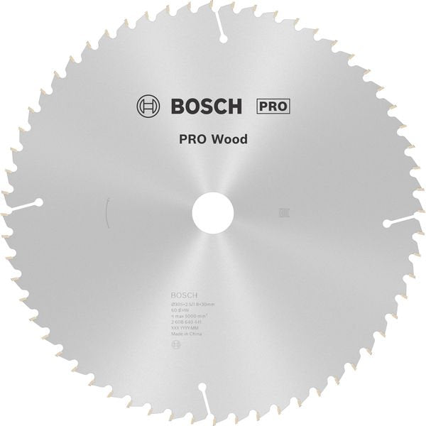 Bosch - Kreissägeblatt PRO Wood Kreissägeblatt, 2608640441 305 x 2,5 x 30 mm