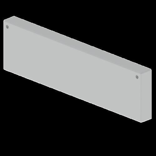 Unex - Endstück für Kabelrinne Endstück 66433 lichtgrau − 2 Stück by Unex
