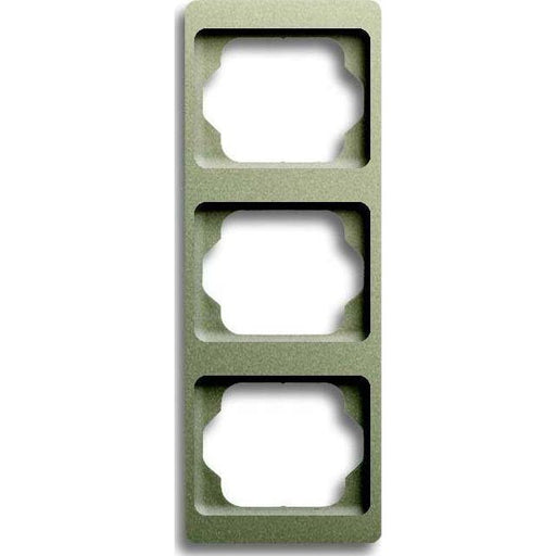 Busch-Jaeger - Abdeckrahmen Rahmen 3-fach 1733 KA-260 palladium, senkr. − 1 Stück by Busch-Jaeger

