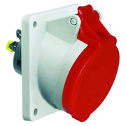 Bals Elektrotech - CEE-Anbausteckdose (IEC 60309) Anbausteckdose geneigt 32A 12867 3p 400V 9h IP44