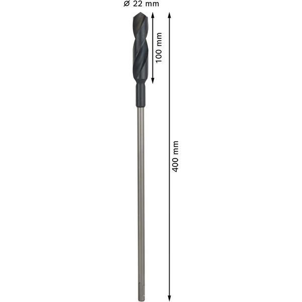 Bosch - Bohrer PRO Wood HSS 2608597412 Installationsbohrer