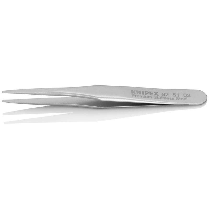 Knipex - Pinzette Mini-Präzisionspinzette 92 51 02 Glatt 70 mm − 1 Stück