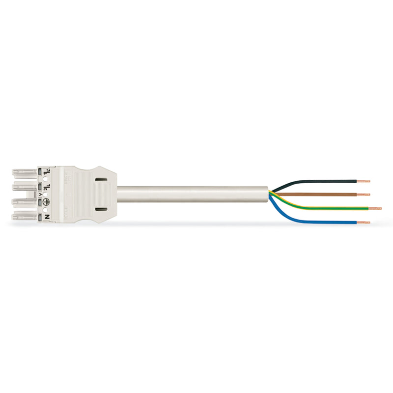 WAGO - Konfektionierte Leitung für steckbare Gebäudeinstallation konfekt. Anschlussleitung 771-9994/116-402 Eca,Buchse
