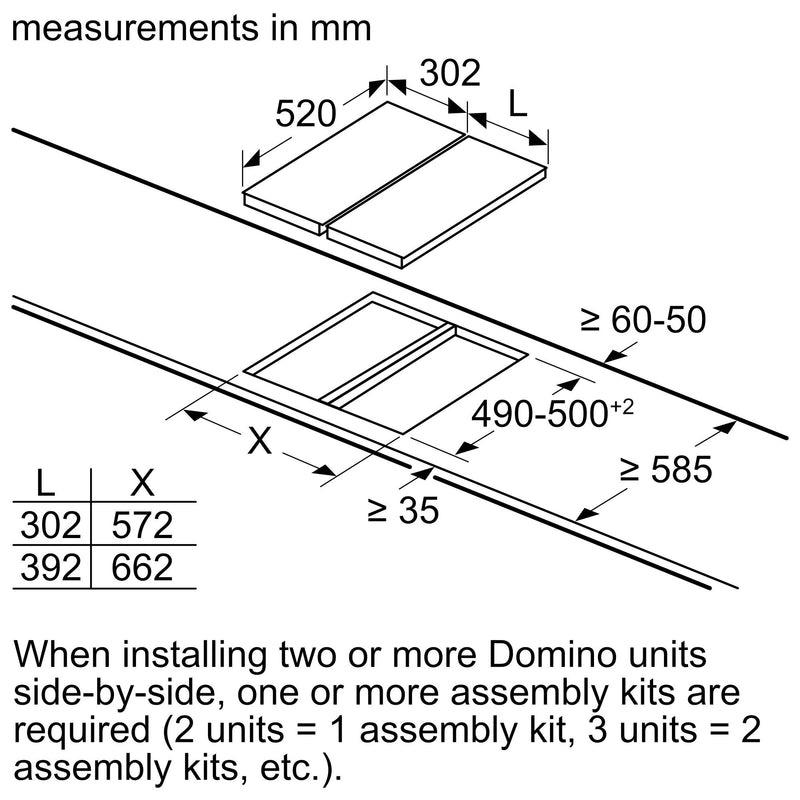Siemens - Kochfeld EB-Autark-Kochfeld Indukt. EH375FBB1E iQ100