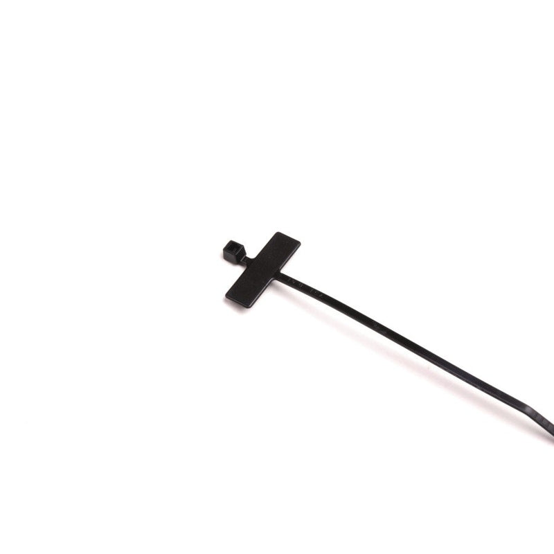 HellermannTyton - Kabelbinder Kennzeichnungsband IT18R PA66 BK 1000 100x2,5 schwarz − 1000 Stück