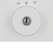 Berker - Abdeckung/Bedienelement für Installationsschalterprogramme Zentralstück m Schloss 1079710900 für Jal. K.1 pw