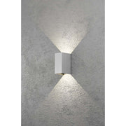 Gnosjö Konstsmide AL - Decken-/Wandleuchte LED-Wandleuchte gr/alu 7940-310 Lichtaustr.verstellb