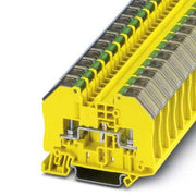 Phoenix Contact - Durchgangs-Reihenklemme Schutzleiter-Reihenklemme RTO 3-PE-TC 0,1 2,5qmm, gn/ge − 50 Stück