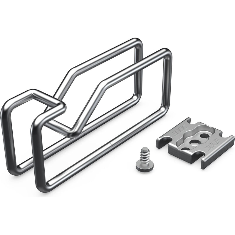 Enoc - Kabelführung für Gehäuse/Schränke Kabelführungsring KBM 01 (VE10) 26x105x44 chrom