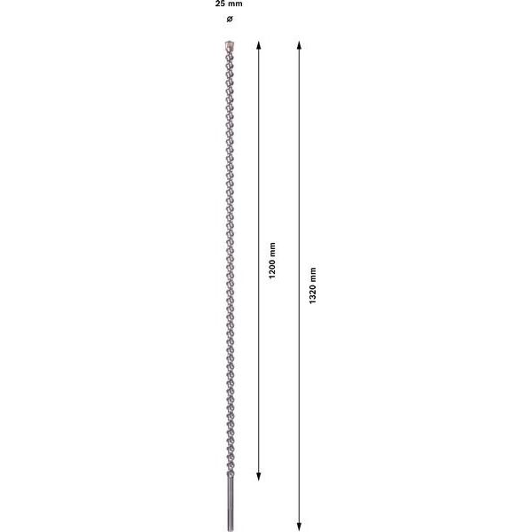 Bosch - Bohrer PRO SDS-max-7 Bohrer, 2608586781 25x1200x1320 mm