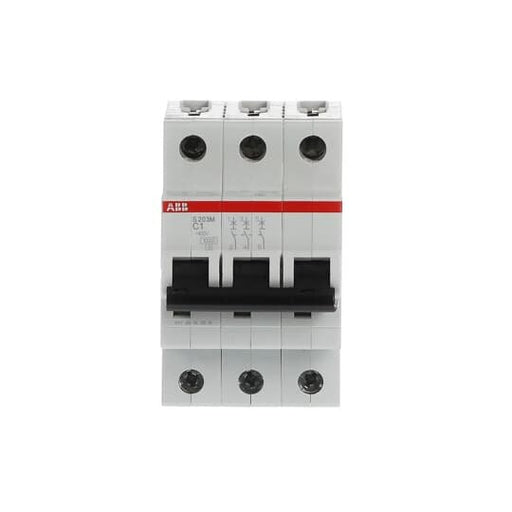 ABB Stotz S&J - Leitungsschutzschalter Sicherungsautomat S203M-C1 10kA 1A C 3p