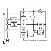 Eberle Controls - Raumthermostat/Uhrenthermostat Temperaturregler RTR-E 6181