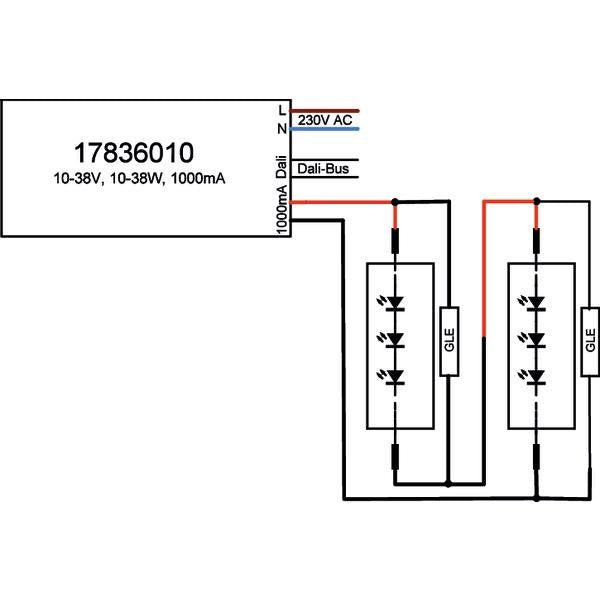 Brumberg Leuchten - LED-Betriebsgerät LED-Konverter 17836010 1000mA DALI dimmbar