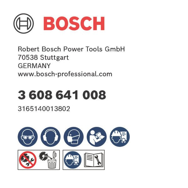 Bosch - Fräser PRO Scheibenfräser, 105 x 3608641008 20 x 4 mm, 8 Zähne