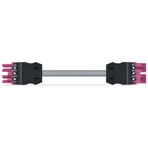 WAGO - Konfektionierte Leitung für steckbare Gebäudeinstallation konfekt.Verbindungsleitung 771-9994/006-507 Eca,Buchse Stecker