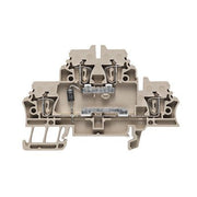 Weidmüller - Bauelement-Reihenklemme Klemme mit Einbau ZDK 2.5/D/8 − 50 Stück