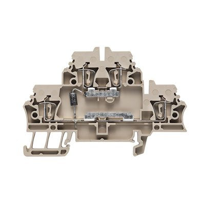 Weidmüller - Bauelement-Reihenklemme Klemme mit Einbau ZDK 2.5/D/8 − 50 Stück