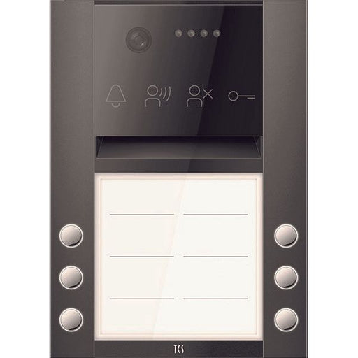 TCS Tür Control - Türstation für Türkommunikation PES PRO Video Außenstation AVA610206-0017 6T AP R7016