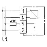 Eberle Controls - Zonenregler Funkempfänger INSTAT 868-a1A AC-230V,1Kanal,1S