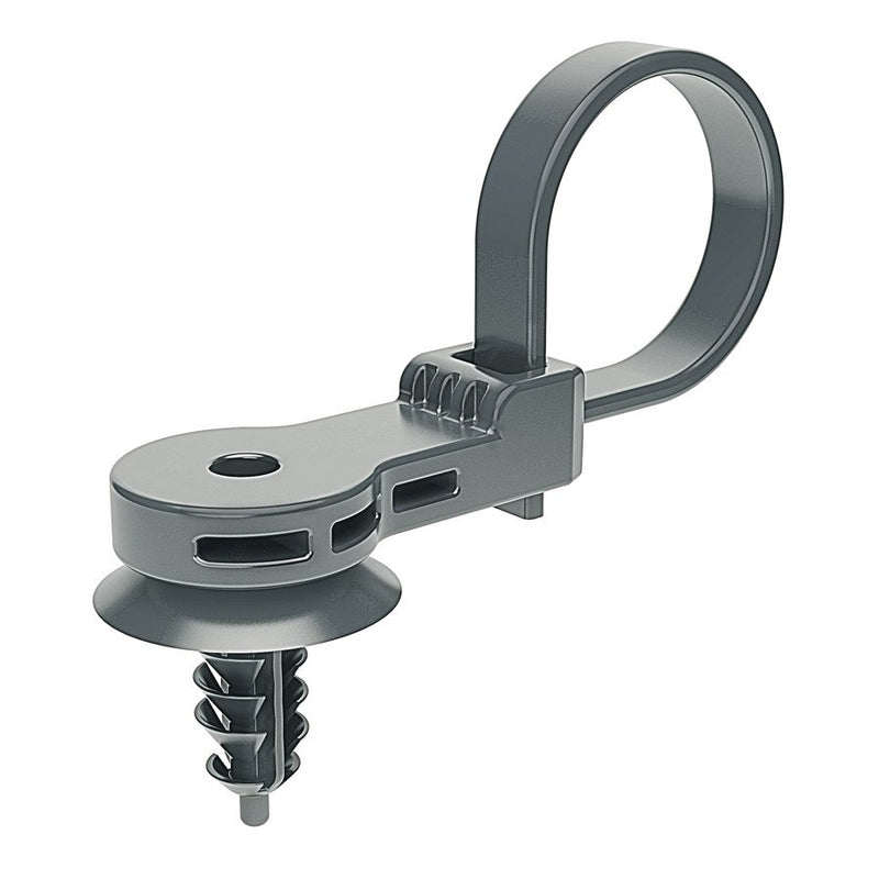 HellermannTyton - Kabelbinder Befestigungsbinder 1tlg. 157-00118(500) Lamellenfuß u Teller − 500 Stück