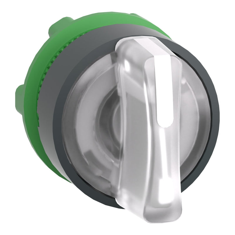 Schneider Electric - Frontelement für Wahlschalter Leuchtwahlschalter ZB5AK1813 3-stell. f.LED-M.ws