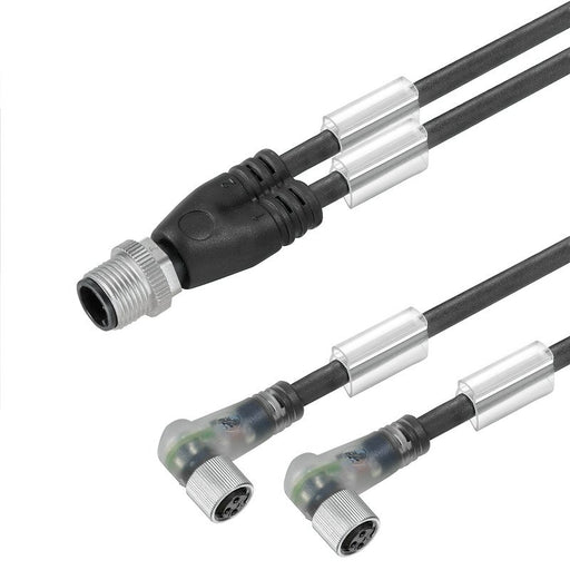 Weidmüller - Konfektioniertes Sensor-Aktor-Kabel Kabel SAIL-ZW-M8BW-3L5.0V einseit.offen,M12/M8