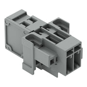 WAGO - Ein- und mehrpolige Klemmenleiste 1-Leiter-Stiftleiste 769-602/004-000 CAGECLAMP,4mm²,gr − 100 Stück