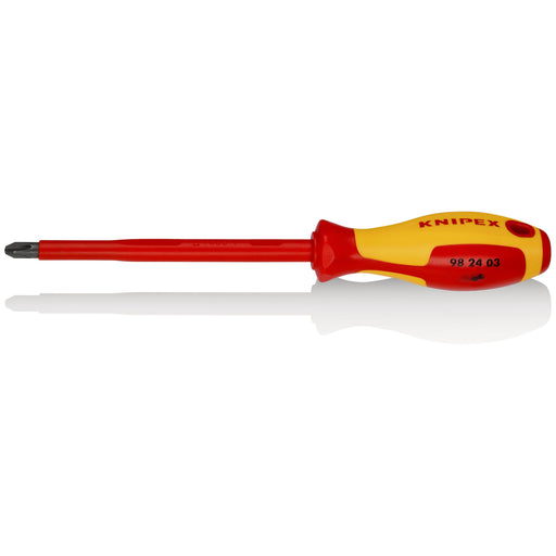 Knipex - Kreuzschlitz-Schraubendreher Kreuzschlitz-Schraubendr. 98 24 03 Phillips, 270mm
