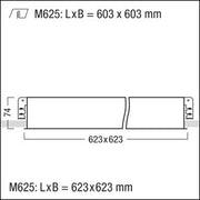 Zumtobel Group - Decken-/Wandleuchte LED-Deckeneinbauleuchte MIRL NIV #42928767 4000K