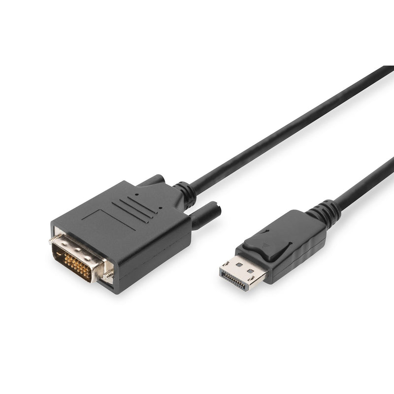 DIGITUS - Konfektioniertes A/V-Kabel DisplayPort Adapterkabel AK-340301-020-S 2m, sw