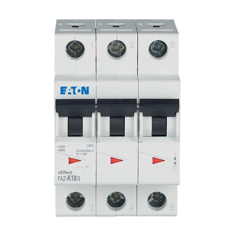 Eaton - Leitungsschutzschalter FAZ-K10/3 K 10A, 3p