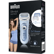 BRAUN - Elektro-Rasierer Ladyshaver LS 5160 bl Silk-epil