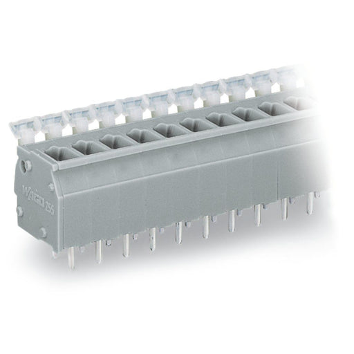WAGO - Leiterplattenklemme Klemmenleiste 255-410 10pol 5/5,08mm − 80 Stück